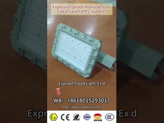 ATEX 엑스프루프 LED 거리 램프 WF2 IP66 CREE 구슬 지역 1 석유 / 해양 180lm/w 295≤V