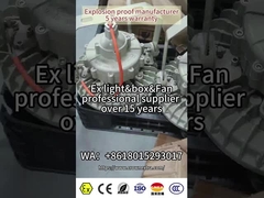 ATEX RoHS 폭발 방지 LED 조명 장치 Cree Bead 180lm/watt 위험 구역 1