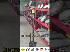 폭발 방지 휴대용 LED 작동 조명