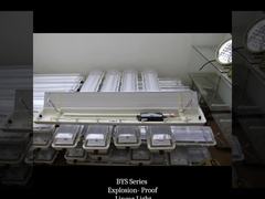 BYS 시리즈 폭발 방지 선형 빛 ATEX IECEx CNEX 인증 산업 LED