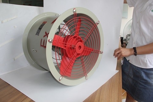 2000m3/h 1450r/m 폭발성 위험 환경용 250mm 지름의 폭발 방지 축풍기