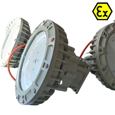ATEX 전신 안전 LED 조명 높은 베이 방수 IECEx RoHS 위험 화학 산업 3500lm 170W 인증