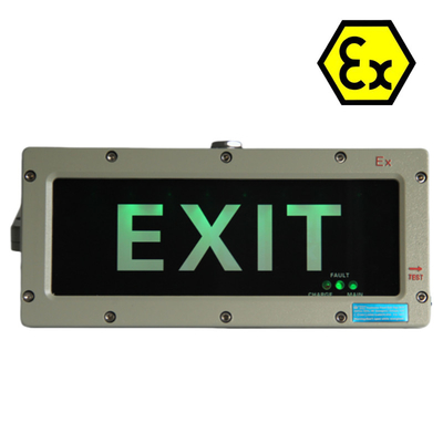 ATEX 3 와트 폭발 방지 출구등 180분 비상시간