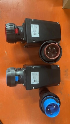 ATEX 인증 GRP 방폭 플러그 및 소켓 – 3P+E / 4P, 16A 32A 63A 산업용 방염 커넥터 (위험 지역용)