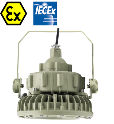 150W ATEX Div 1 방폭 방폭 LED 하이 베이 조명 – 180lm/w, 해양 및 정유 공장 사용용 WF2