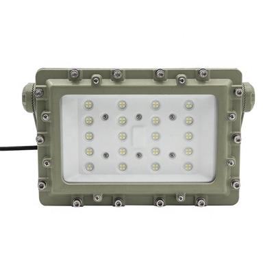 CRI Ra≥80 폭발 방지 LED 플라드 라이트 ATEX IECEx RoHS CNEX ISO9001 석유 및 가스 탐색을 위해 인증