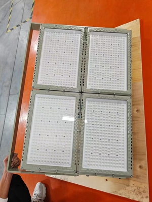 석유화학 플랜트용 모듈형 방폭 조명 시스템, 최대 960W (4x240W) 지원, IP66 LED 방폭 등, Zone 1&2, 유연한 장착