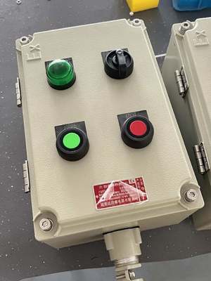 220V ATEX Ex Db IIC T6 Gb Ex-Proof 컨트롤 스테이션 설치가 쉽다 생산에 적합하다