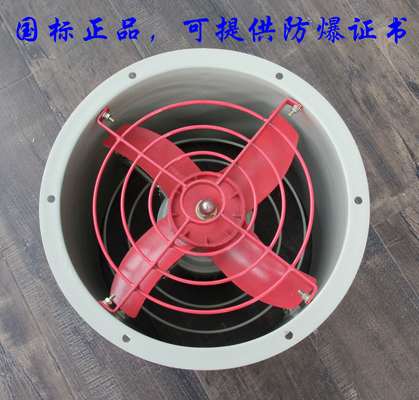 산업 공장 IP54 220v/380v 폭발 방지 축적 팬 지름 200-750 mm 축적 배기 팬