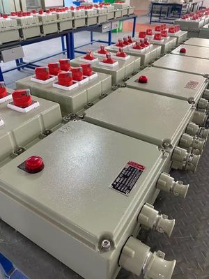 10A 방폭 스위치 2극 케이블 사양 9mm 13mm, 폭발성 분위기 및 산업 환경에 적합