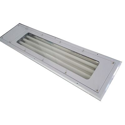 Zone 1 2 21 22 Explosion Proof Fluorescent Light Certified Ex Mark Ex Tb IIIC T80°C Db Offering 120-140° Beam Angle for Safe Illumination