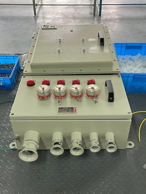 IP65 스테인레스 스틸 벽에 장착 된 전기 제어판 장치 AC 220V / 380V Ex Proof 제어판