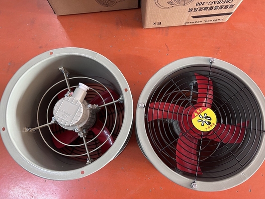 산업용 1450r/m 폭발 방지 배기 300mm 지름 팬 안전 및 고성능 환기 위험 지역