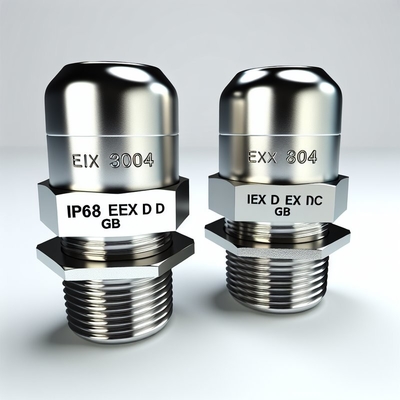 엑스 프로프 케이블 글랜드 IP68 엑스 D IIC Gb 스레드 길이 8mm 인증서 CE ROHS ISO9001