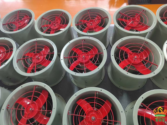 300mm 지름 폭발 방지 배기가스 팬 0.18kw 1450r/min 산업용 폭발 방지 축적 팬