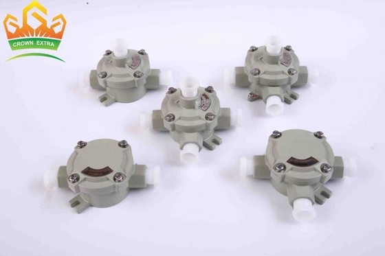 공장 직선 IP65 방수 폭발 증명 접합 상자 G1/2&quot; G3/4&quot; G1&quot; G1.1/4를 위한 알루미늄 합금으로 만들어졌다
