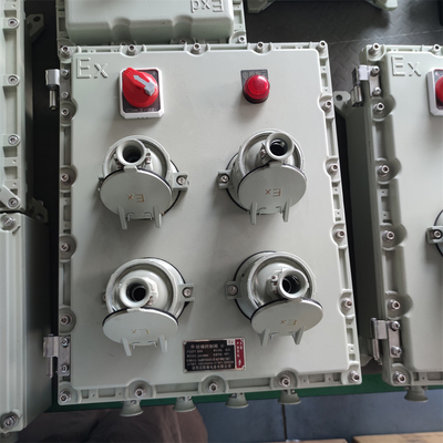 인증 ATEX CNEX CXM 시리즈 Ex D E IIC 방화 방지 조명 배포 상자 IP66 보호 위험 구역에 대한 내구성 알루미늄 가구
