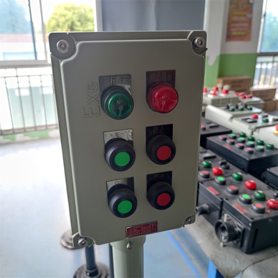 석유화학 제어 상자 패널 ATEX CNEX 등급 IP66 WF2 보호 AC110/220/380/460V