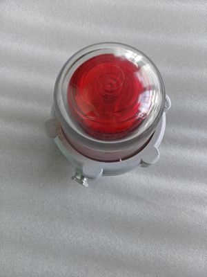 High Decibe Aluminium Alloy Warning Alarm Red Yellow Flashing Audible Visual Explosion-Proof IP66 Durable Mine Chemical
