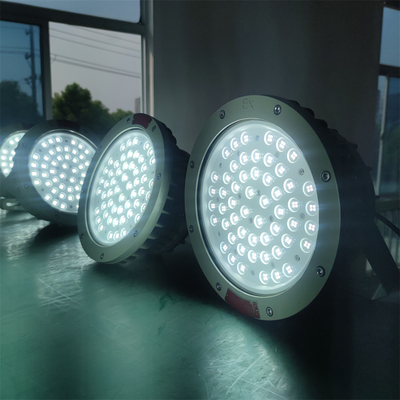 150W ATEX Div 1 방폭 방폭 LED 하이 베이 조명 – 180lm/w, 해양 및 정유 공장 사용용 WF2