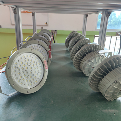 150W ATEX Div 1 방폭 방폭 LED 하이 베이 조명 – 180lm/w, 해양 및 정유 공장 사용용 WF2