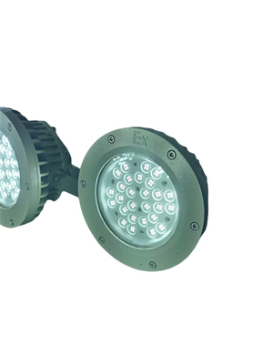 디브 1 ATEX 승인 된 엑스프로프 불투명 LED 베이 라이트 WF2 학위 150Watt 180lm/w
