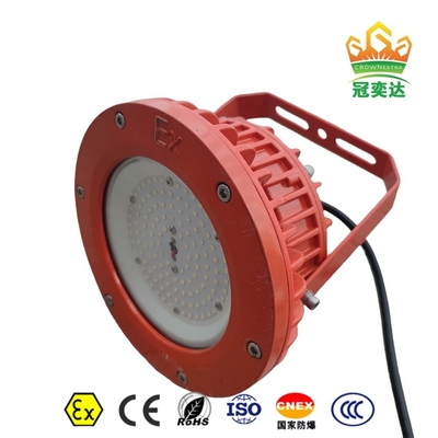 폭발 방지 LED 베이 라이트 ATEX IP66 해양 등급 알루미늄 선박 오프해 오일 175lm/와트 295V