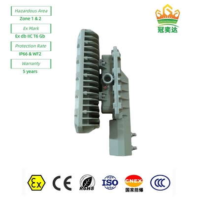 ATEX 등급 엑스프루프 LED 거리등 WF2 IP66 CREE 구슬 지역 1 석유장/해양 180lm/w 295≤V