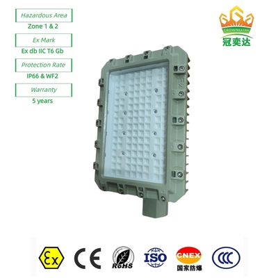 ATEX 등급 엑스프루프 LED 거리등 WF2 IP66 CREE 구슬 지역 1 석유장/해양 180lm/w 295≤V
