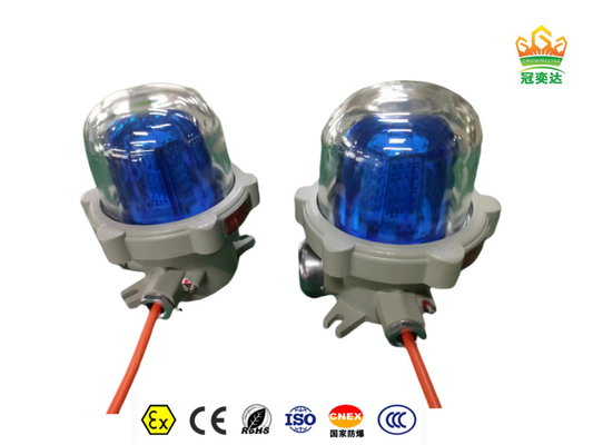 구역 1 2 폭발 방지 경보 경보 경보 시각 조명 ATEX IP66 WF2 OEM 사용 가능 40Watt