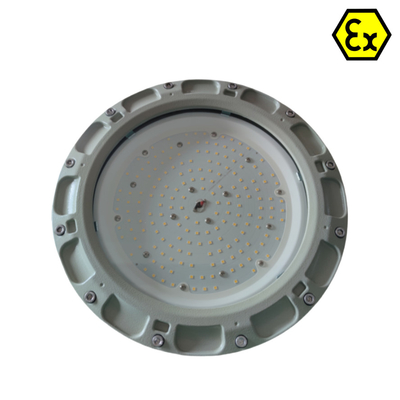 폭발 방지 LED 조명 장치 ATEX IEC 등급 185lm/w 에너지 효율 IP66 WF2 1 구역 오일 가스 산업 조명