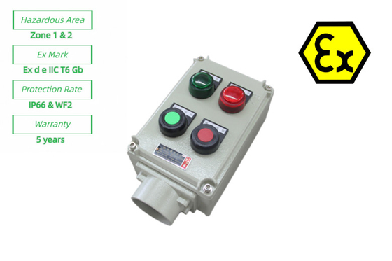 ATEX 안전 엑스 펌프 제어 스테이션 불투명 전기 제어 상자 220/380Vac G1/2",G3/4",G1,G1.1/4",G1.1/2",G2