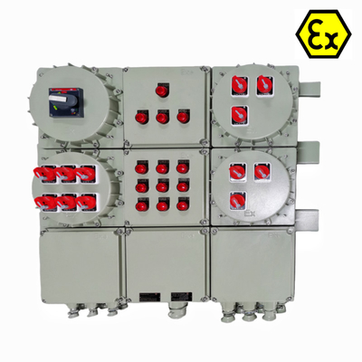 EXD e 폭발 보호 제어 스테이션 ATEX IP66 해양 등급 알루미늄
