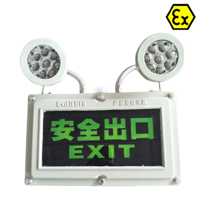 ATEX 안전 LED 폭발 방지 출구 라이트 RoHS는 위험한 구역1 Div1 OEM 사용 가능