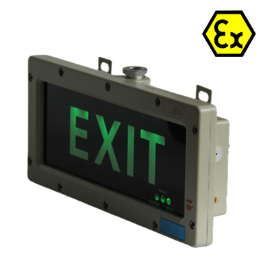ATEX 안전 LED 폭발 방지 출구 라이트 RoHS는 위험한 구역1 Div1 OEM 사용 가능