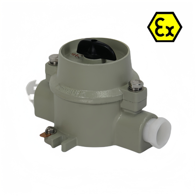 ATEX IP66 방화 방지 폭발 방지 조명 스위치 경화 방지 380VAC 220VAC