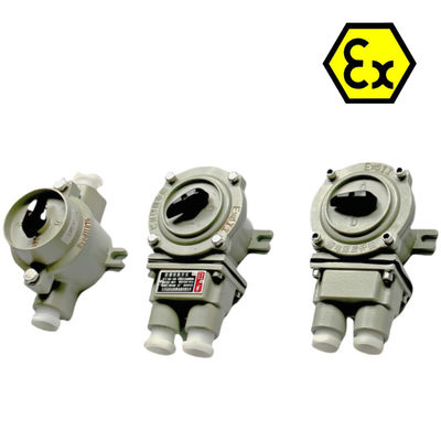 산업용 해양 등급 알루미늄 방폭 스위치 10A 전류 50/60HZ 전압