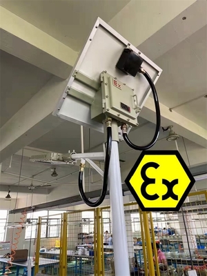 LED 폭발 방지 플라드 라이트 CNEX / IECEx / ATEX 승인 스마트 설치 위험 작업 환경에 이상적인 긴 수명