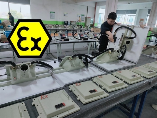폭발 방지 ATEX 소알르 LED 거리 조명 램프 조명 장치 100 와트