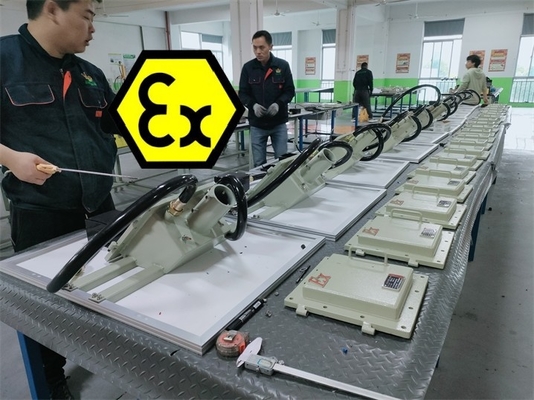 폭발 방지 ATEX 소알르 LED 거리 조명 램프 조명 장치 100 와트