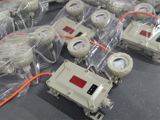 IP66 LED 방폭 비상등 – 2x3W, 90lm/W, 위험 지역용 내화성