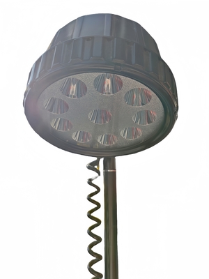 ATEX 휴대용 폭발 방지 LED 작업 조명 장착 장치 GRP IP66 WF2 위험 구역 1 부문 1의 해상 온토용