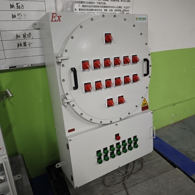 에너지- ATEX 폭발 방지 제어 스테이션 방화 방지 전기 제어 상자 220/380Vac G1/2" G3/4" G1 G1.1/4" G1.1/2" G2