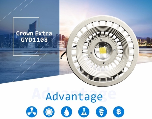 위험 산업 조명 CREE 램프 펄스 AC100-277V 입력 전압 폭발 방지 LED 하이 베이 라이트