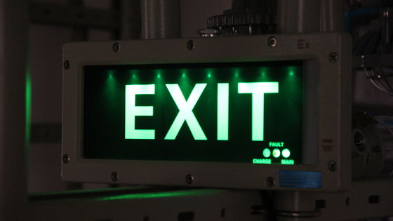 ATEX 맞춤형 패턴 방폭 LED 비상 경고등 ATEX IP66 방폭 LED 출구 표지등