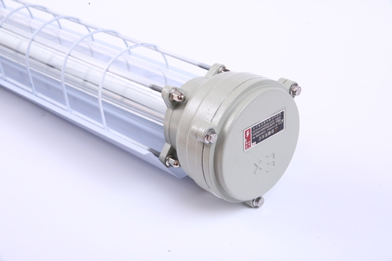 ATEX 폭발 방지 LED 선형 조명 장치 100lm/w IP66 습한 환경 21 및 22 구역에 대한 재해 저항성 Ex Db Eb IIC T6 Gb, Ex Tb IIIC T80°C Db 내구성