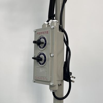 방폭형 벽걸이 회전 팬 – BFC 시리즈 – 0.37kW ~ 0.75kW – 강철 & 알루미늄 구조