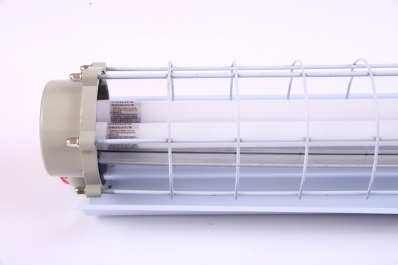 ATEX 폭발 방지 LED 선형 조명 장치 100lm/w IP66 습한 환경 21 및 22 구역에 대한 재해 저항성 Ex Db Eb IIC T6 Gb, Ex Tb IIIC T80°C Db 내구성