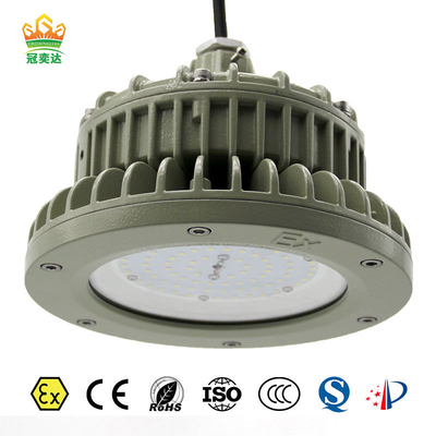 산업용 방폭 LED 하이 베이 조명 IP66 방수 100W-200W, 위험 지역 1 & 2 적용을 위한 ATEX CNEX 인증