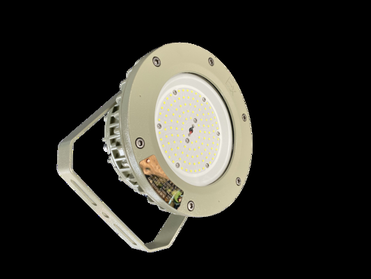 산업용 방폭 LED 하이 베이 조명 IP66 방수 100W-200W, 위험 지역 1 & 2 적용을 위한 ATEX CNEX 인증